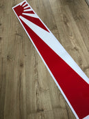 Rising Sun Flag JDM Japanese Car Windscreen Banner Sunstrip Vinyl Decal Sticker Example