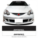 SR20 Engine JDM Race Car Sunstrip Fits Nissan Silvia Banner Windscreen Sticker