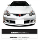 Swedish Performance Funny Novelty Race Car Windscreen Sunstrip Banner Sticker