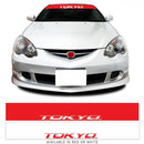 Tokyo Fade Kanji Japanese JDM Turbo Drift Car Windscreen Sunstrip Banner Sticker