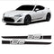 86 Side Stripe Racing JDM Decal Kit Exact Fit Air Release Vinyl Fits Toyota GT86