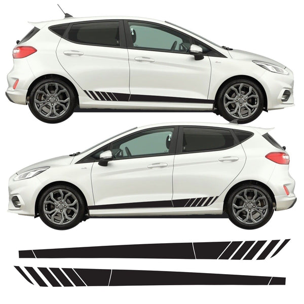 Line Doors Side Stripes Decal Air Release Vinyl Fits Ford Fiesta ST 5dr MK8