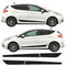 Lower Doors Side Stripes Decal Air Release Vinyl Fits Ford Fiesta ST 5dr MK8