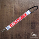 Absolute Unit Funny Mini Lanyard Car Keyring Keychain