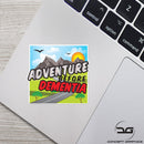 Adventure Before Dementia Funny Laptop Macbook Vinyl Decal Sticker