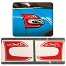 Adventure Mountains Side Trim Badge Sticker Inlays For Mini Cooper F56