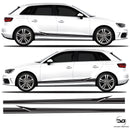 Audi A3 S3 RS3 Body Arrow Racing Side Stripe 8V