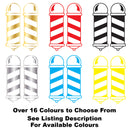 2x Barber Shop Hair Salon Poles Vinyl Decal Sticker Sign Colours Example