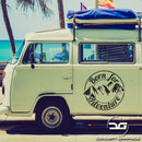 Born For Adventure Camper Van Car Vinyl Decal Sticker