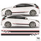 Vauxhall Astra Side stripes Kit VXR H