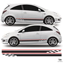 Vauxhall Corsa D VXR Side Stripe Graphics Kit
