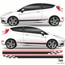 Ford Fiesta St Side Stripes Mk7.5 Decal Kit