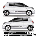 Sport Half Racing Side Stripe For Citroen C1