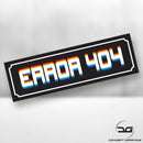 Error 404 Funny 8 Bit Car Vinyl Decal Slap Sticker