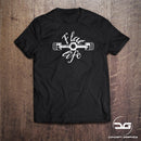 Flat Life Boxer Engine T-Shirt
