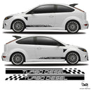 Turbo Diesel Ford Focus Mk2 Side Stripes
