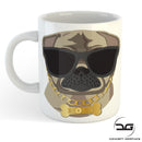 Pug Dog Boss Funny Novelty Coffee Cup/Mug