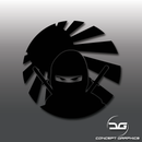 JDM Ninja Rising Sun Vinyl Decal Sticker