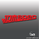 JDM Spec Rev Counter Funny Japanese Car Vinyl Decal Sticker