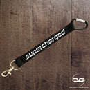 Supercharged Mini Lanyard Car Keyring