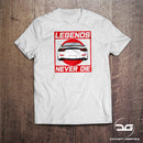 Legends Never Die JDM Inspired RX7 T-Shirt