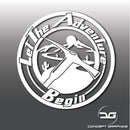 Let The Adventure Begin Car, Camper, Laptop Vinyl Decal Sticker