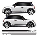 Union Jack GB Side Stripe Graphic Stickers For F56 Mini Cooper S, One, JCW