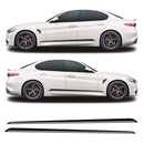Lower Racing Side Stripes Graphics Fits Alfa Romeo Giulia Vinyl Decal Stickers