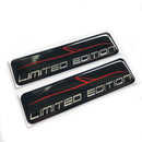 Limited Edition Chrome Flag 3D Wing Shield Domed Gel Decal Sticker Badges JDM Fits Mazda Mx5