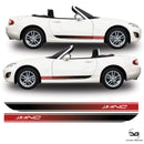 Jinba Ittai Racing Side Stripe Vinyl Decal Sticker Graphics for Mazda MX5 NC Mk3