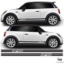 Union Jack F56 Full Side Stripe Sticker Graphics For F56 Mini Cooper