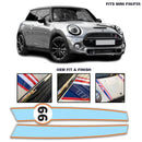 Custom Racing Number Bonnet Stripes For Mini Cooper F56 F55 Air Free Exact Fit