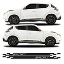 Sport Side Stripe Vinyl Decal Sticker Graphics Kit Compatible with Nissan Juke Models