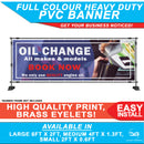 Workshop garage book now mot banner sign