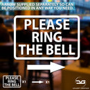 Please Ring The Bell Window Wall Vinyl Decal Sticker Sign