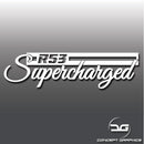BMW Mini Cooper S R53 Supercharged Car Vinyl Decal Sticker