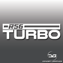 Mini Cooper S R56 Turbo Car Vinyl Decal Sticker