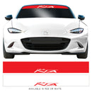 Mazda Mx5 Mk1 Na JDM Sunstrip Windscreen Banner Sticker