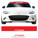 Mazda MX5 NB MK2 Sunstrip Windscreen banner sticker