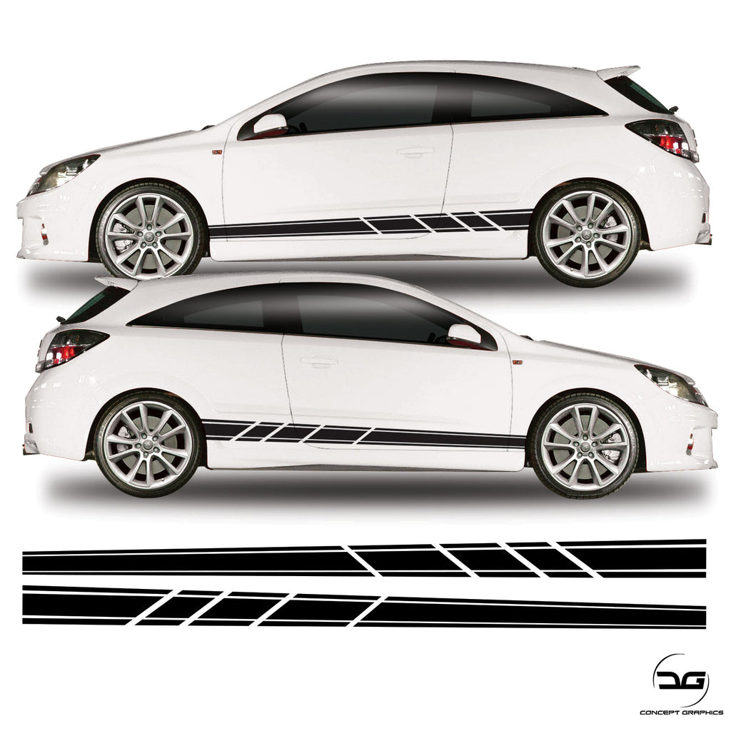 Vauxhall Astra Car Body Stripes & Graphic Stickers