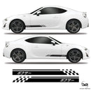 Boxer Side Stripe Decal Toyota Gt86 Subaru BRZ