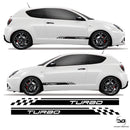 Alfa Romeo turbo Side Stripes Mito