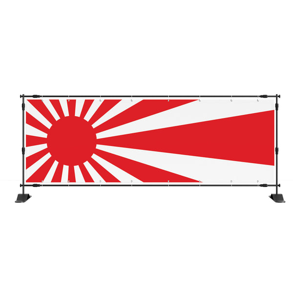 JDM Rising Sun Japan Garage Wall Art Banner Sign