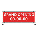 Custom Date Grand Opening Shop Business Banner Sign