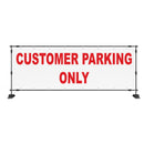 Customer Parking Event Outside Banner Shop Business Retail