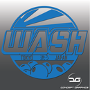 Large Japanese Themed Car Detailing Wash Vinyl Bucket Sticker