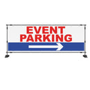 Event Parking car park arrow Outdoor pvc banner