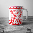 Worlds Best Mum Mothers Day/Birthday Gift Mug