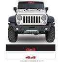 4x4 All Wheel Drive Sunstrip Windscreen Banner Sticker Land Rover