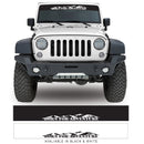 Born For Adventure Sunstrip Banner Sticker